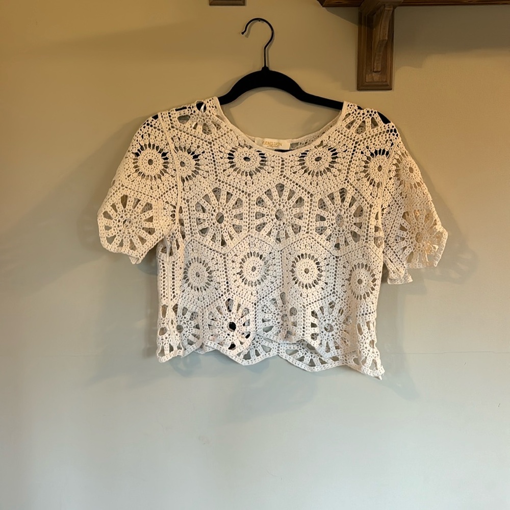 Crochet top from rebellion